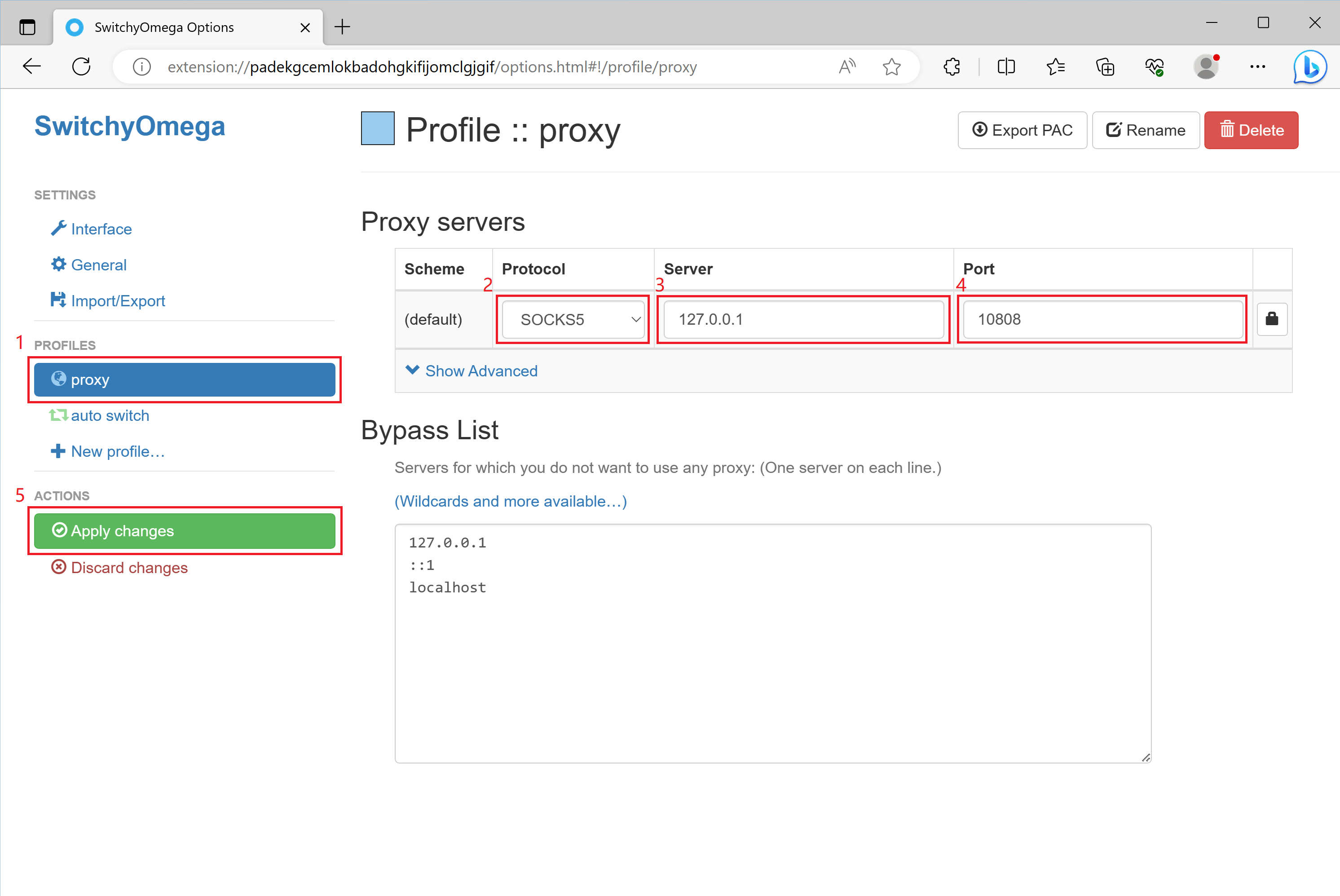 An Illustratively Straightforward Deployment Solution of a Well-Known Proxy Program on Windows PC